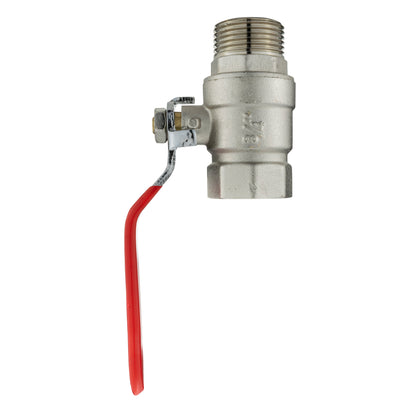 Wall Flange Kit 25mm MDPE + Lever Valve + Quick Connect Male - Best4Trade-Retail Tech Hose & Fittings