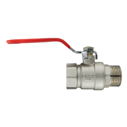 Wall Flange Kit 25mm MDPE + Lever Valve + ¾” BSP Geka - Best4Trade-Retail Tech Hose & Fittings