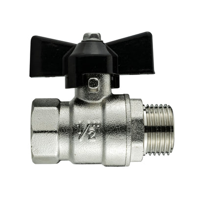 Wall Flange Kit 20mm MDPE - Bib Valve with Snap On Male - Best4Trade-Retail Tech Hose & Fittings
