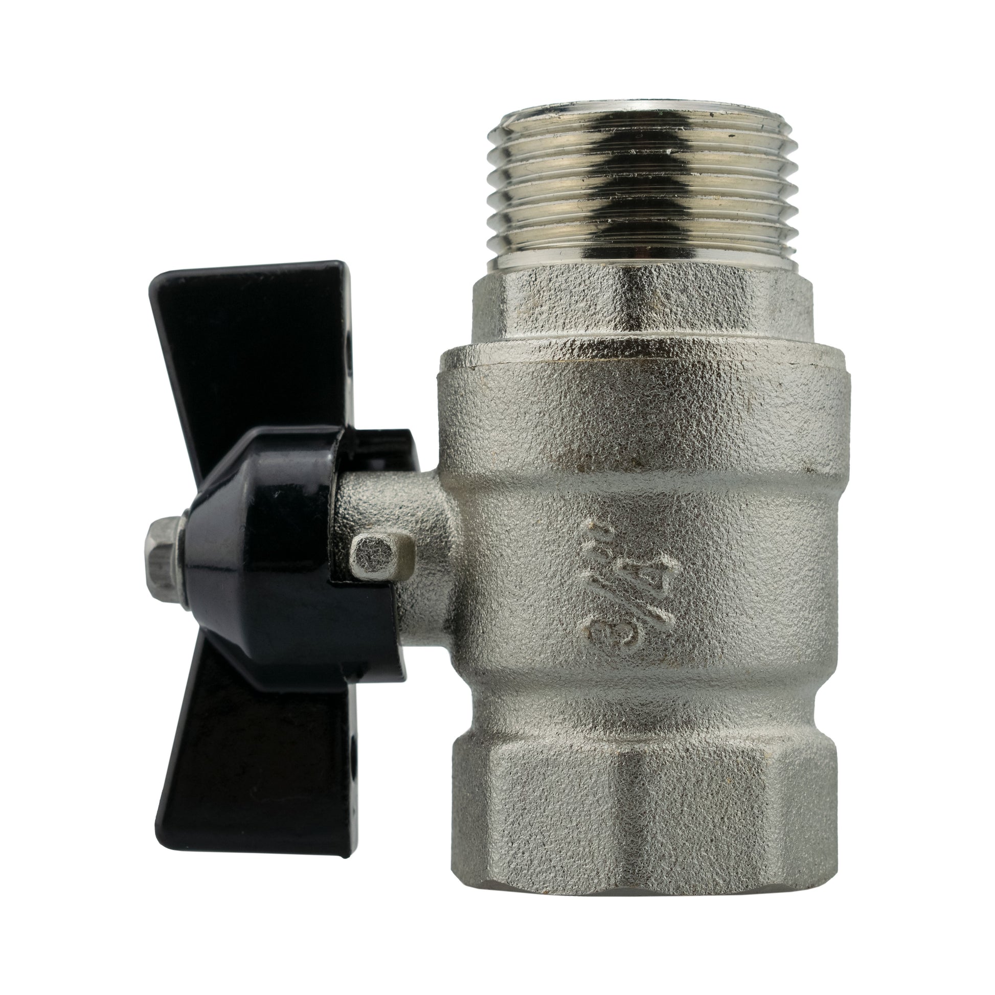 Wall Flange Kit 32mm MDPE + Bib Valve + Click Lock Male WL - Best4Trade-Retail Tech Hose & Fittings