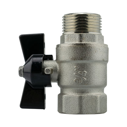 Wall Flange Kit 32mm MDPE + Bib Valve + Click Lock Male WL - Best4Trade-Retail Tech Hose & Fittings