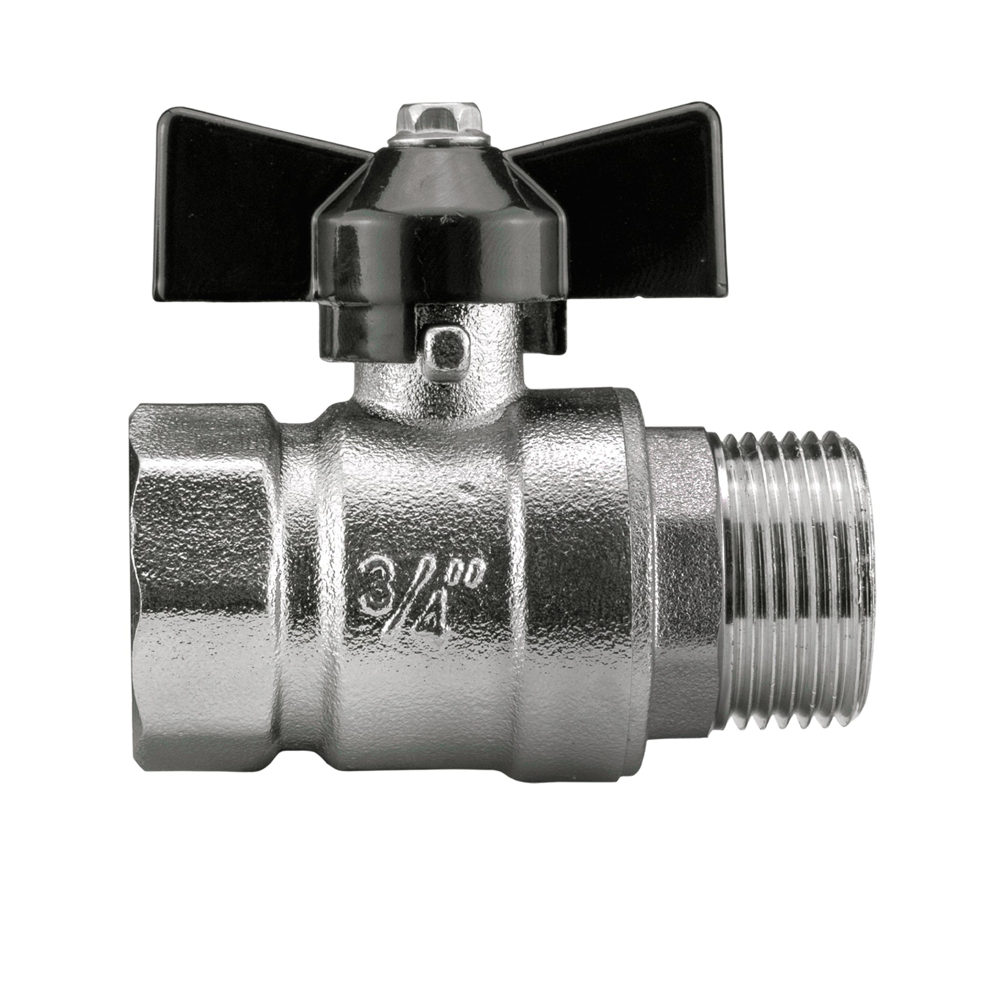 Wall Flange Kit 25mm MDPE + Bib Valve + Geka - Best4Trade-Retail Tech Hose & Fittings