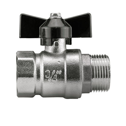 Wall Flange Kit 25mm MDPE + Bib Valve + Geka - Best4Trade-Retail Tech Hose & Fittings