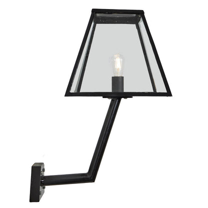 Contemporary wall light with angled bracket 0.78m (BRW1)