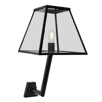 Contemporary wall light with angled bracket 0.78m (BRW1)
