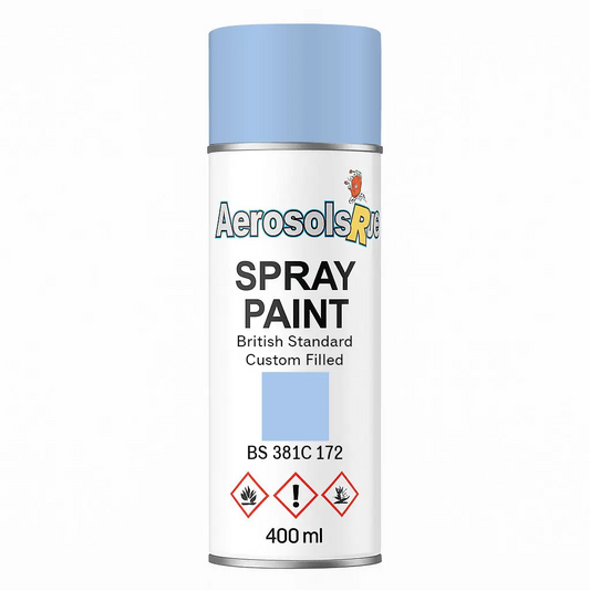 381C 172 Pale roundel blue 400ml Aerosol Available in any Finish
