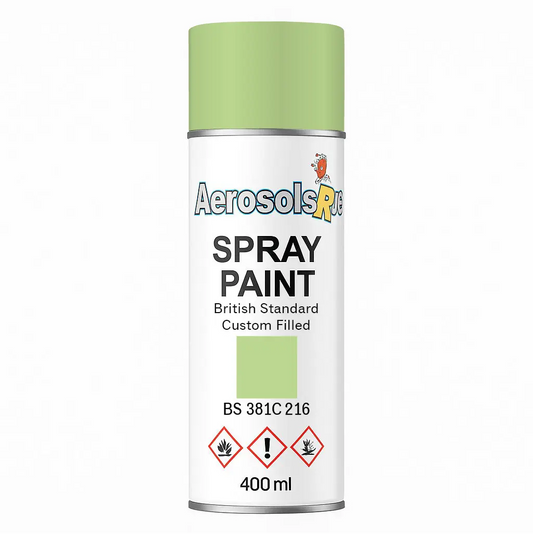 381C  216 Eau de Nil 400ml Aerosol Available in any Finish