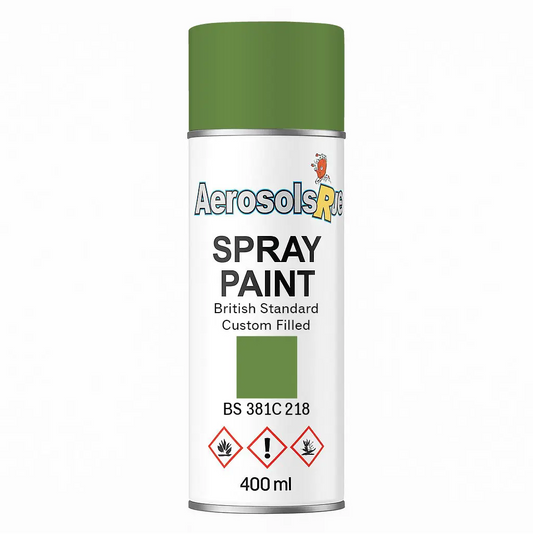 381C 218 Grass green 400ml Aerosol Available in any Finish