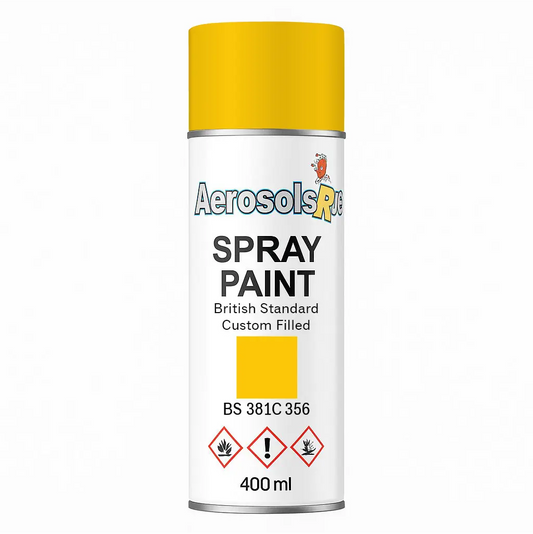 381C 356 Golden yellow 400ml Aerosol Available in any Finish