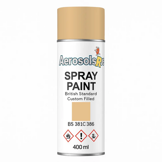 381C 386 Champagne 400ml Aerosol Available in any Finish