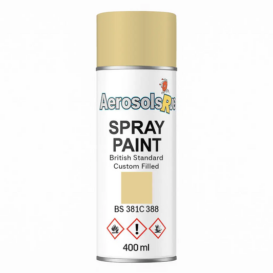 381C 388 Beige 400ml Aerosol Available in any Finish