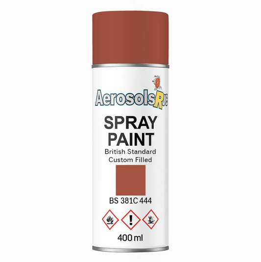 381C 444 Terracotta 400ml Aerosol Available in any Finish