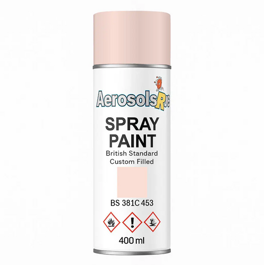 381C 453 Shell pink 400ml Aerosol Available in any Finish