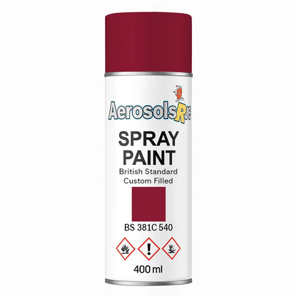 381C 540 Crimson 400ml Aerosol Available in any Finish