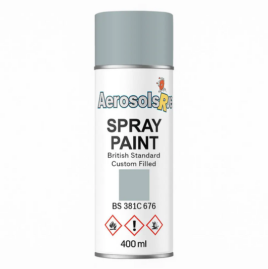 381C 676 Light weather-work grey 400ml Aerosol Available in any Finish