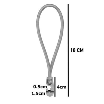 Bungee Cord With Hook 18cm