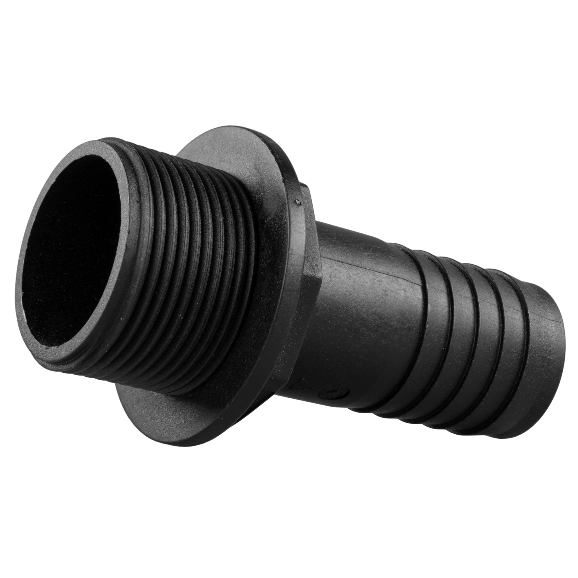 Tank Connector with Washer & Nut 1/2" BSPM - 1/2" Barb - Best4Trade-Retail Tech Hose & Fittings
