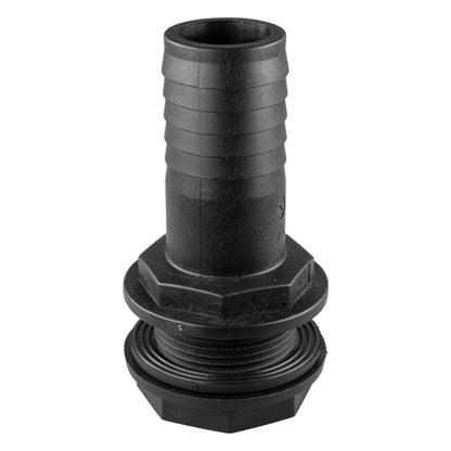 Tank Connector with Washer & Nut 1.25" BSPM - 1.25" Barb - Best4Trade-Retail Tech Hose & Fittings