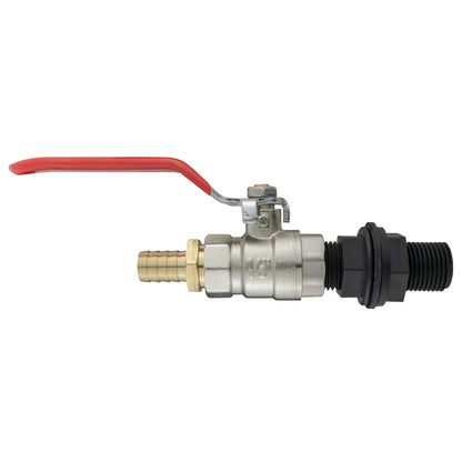 Water Butt Kit ½” BSP with Lever Valve and 13mm Brass Barb - Best4Trade-Retail Garden watering