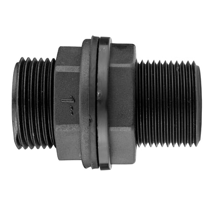 Tank Connector with Washer 1" BSPM and Drill Bit - Best4Trade-Retail Tech Hose & Fittings