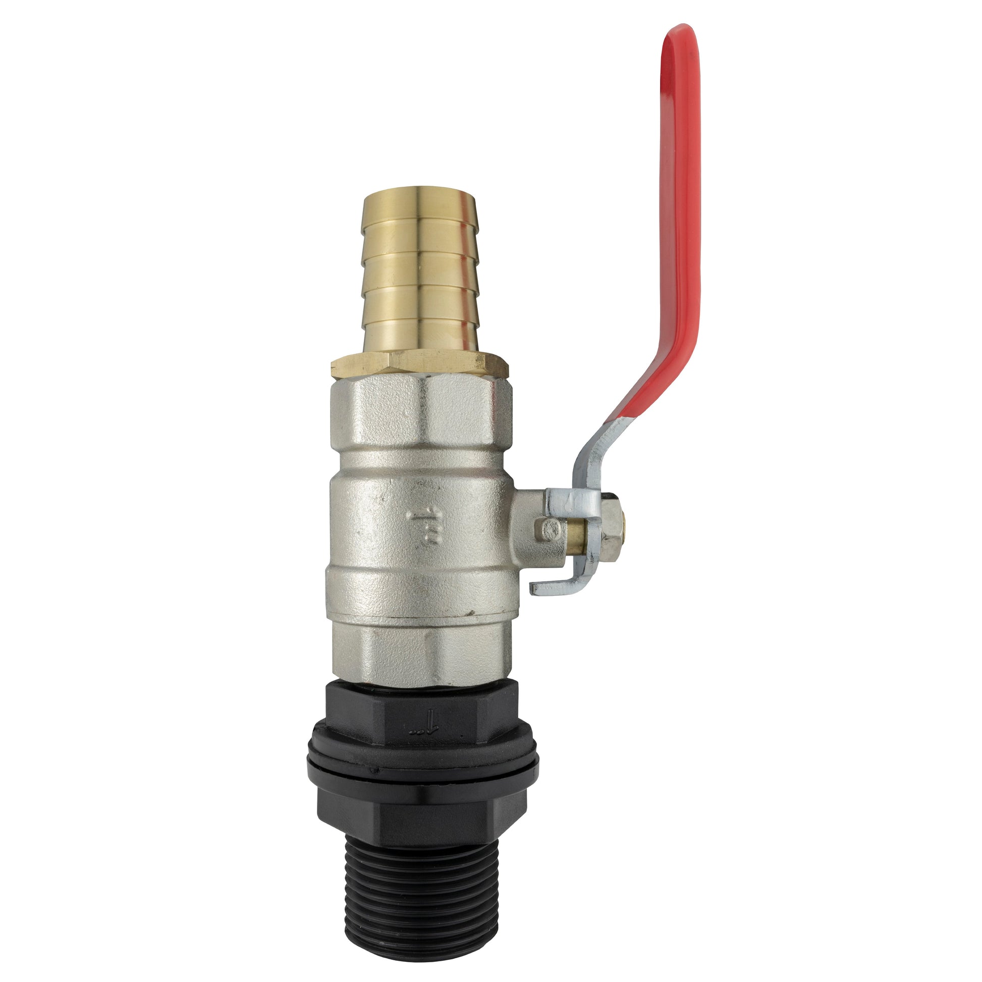 Water Butt Kit 1” BSP with Lever Valve and 25mm Brass Barb - Best4Trade-Retail Garden watering