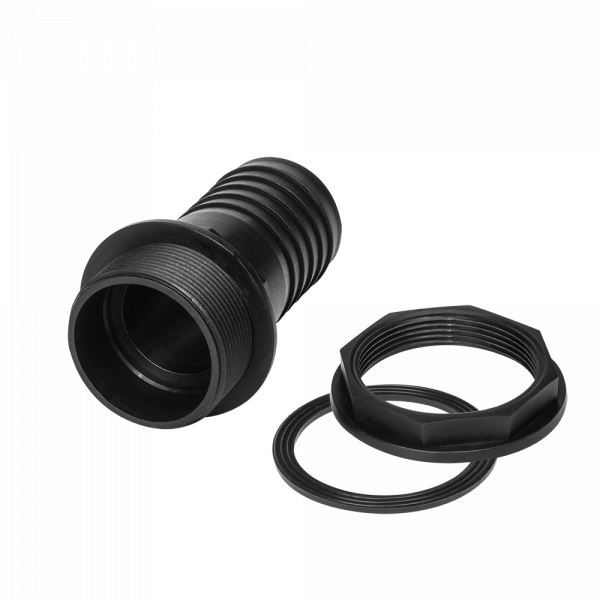 Tank Connector with Washer & Nut 3/4"BSPM - 3/4" Barb and Drill Bit - Best4Trade-Retail Tech Hose & Fittings
