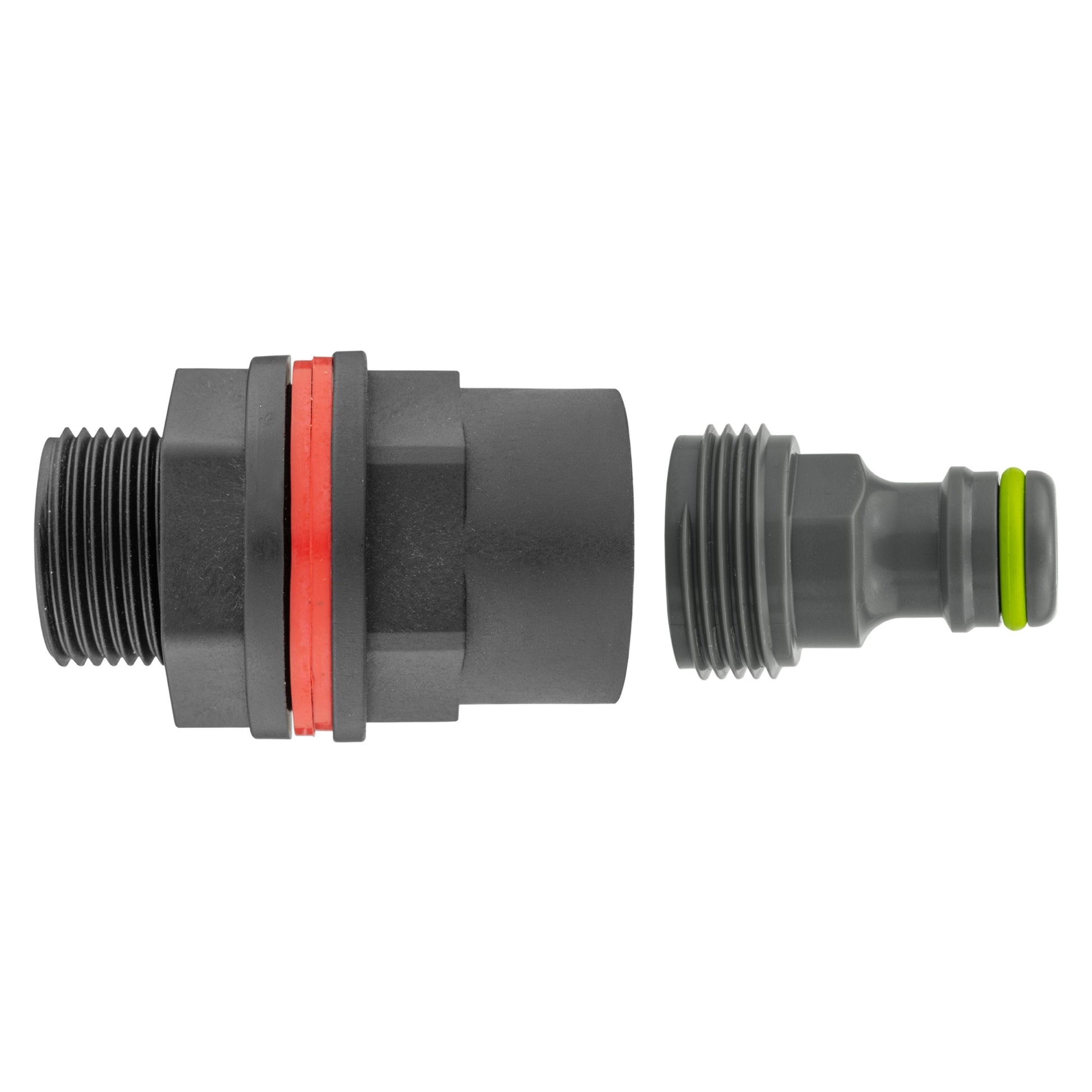Water Butt Kit 3/4” BSPM-F with Male Quick Connector (Lime) - Best4Trade-Retail