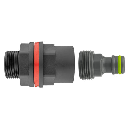 Water Butt Kit 3/4” BSPM-F with Male Quick Connector (Lime) - Best4Trade-Retail