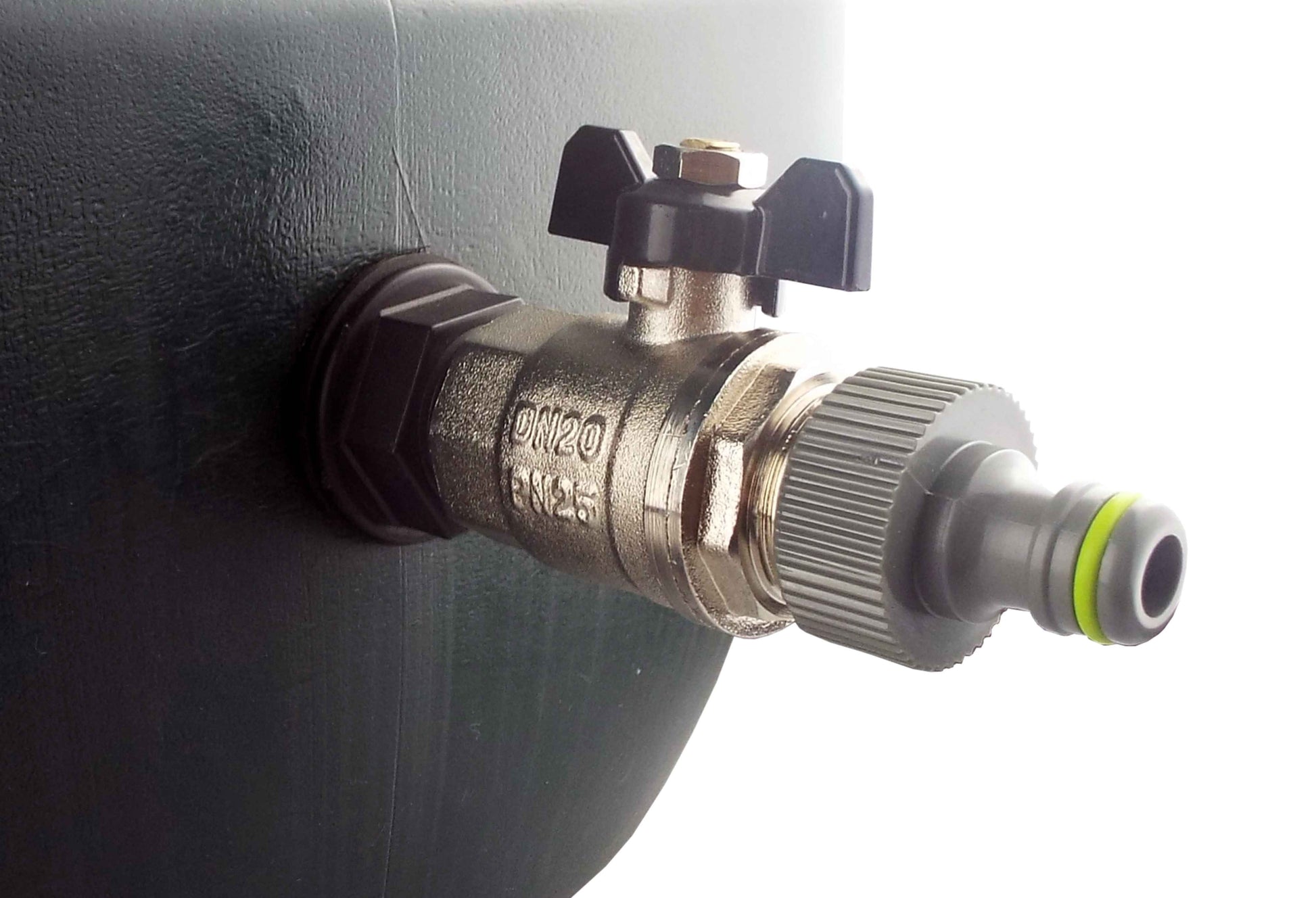 Water Butt Kit 3/4” BSP with Metal Bib Valve and Quick Connect Outlet - Best4Trade-Retail Garden watering