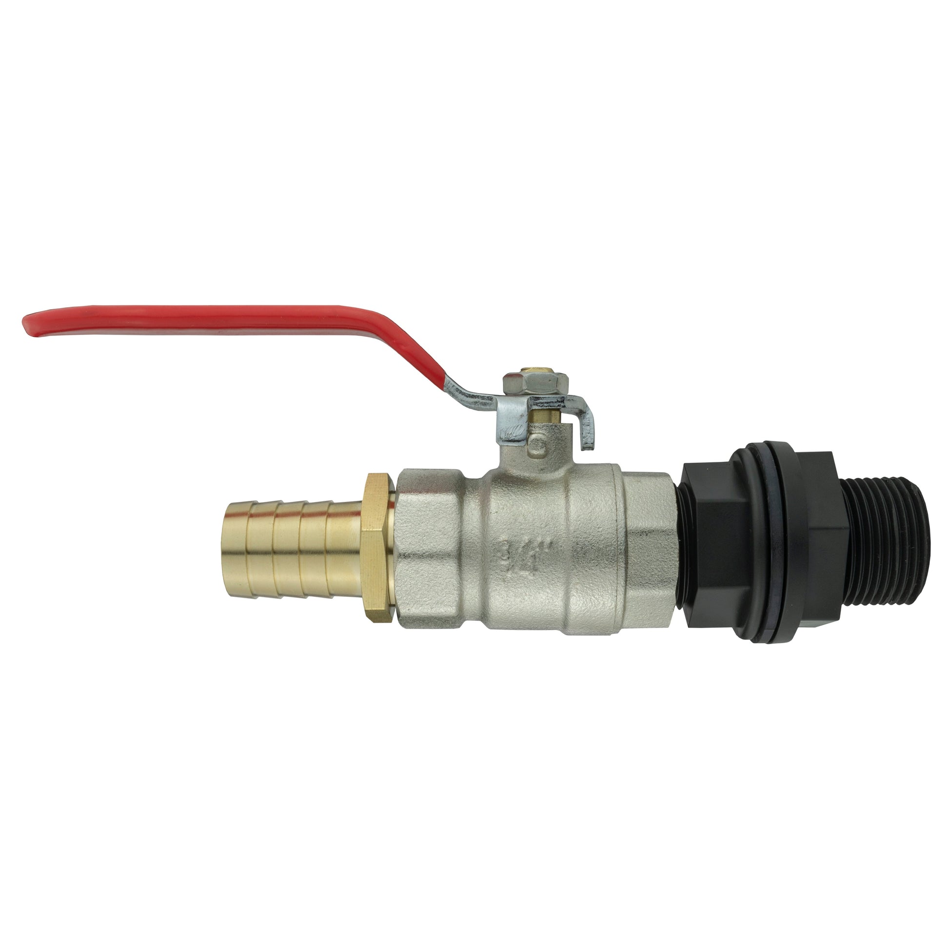 Water Butt Kit 3/4” BSP with Lever Valve and 25mm Brass Barb - Best4Trade-Retail Garden watering
