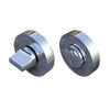 Sparka Bathroom Thumb Turn and Release 51mm x 10mm (Pack of 2)