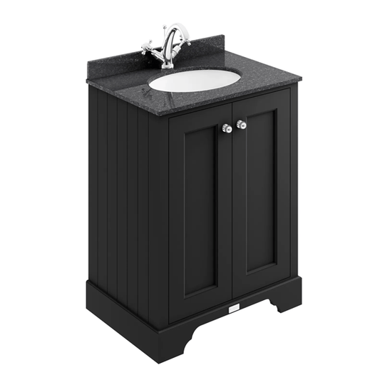 Matt Black Basin Cabinet - All Sizes - Bayswater Bathrooms