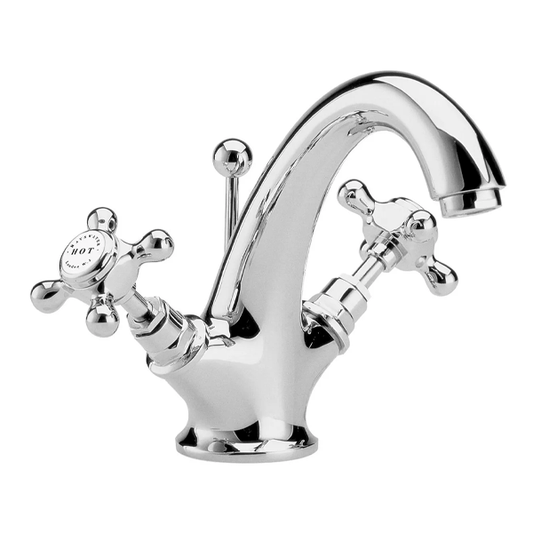 Hex Mono Basin Mixer Tap - Bayswater Bathrooms