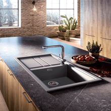 Load image into Gallery viewer, Best 480 Elleci 1 Bowl Granite Kitchen Sink - All Colours - Reginox
