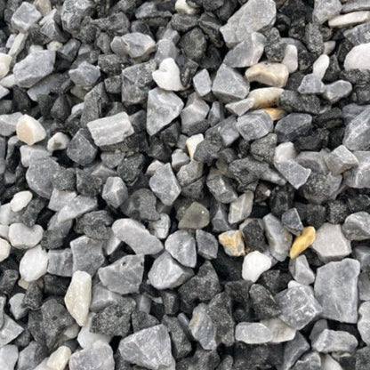 Black Ice Gravel Chippings - Dandy's Topsoil & Landscape Supplies Gravel, Slate & Aggregates