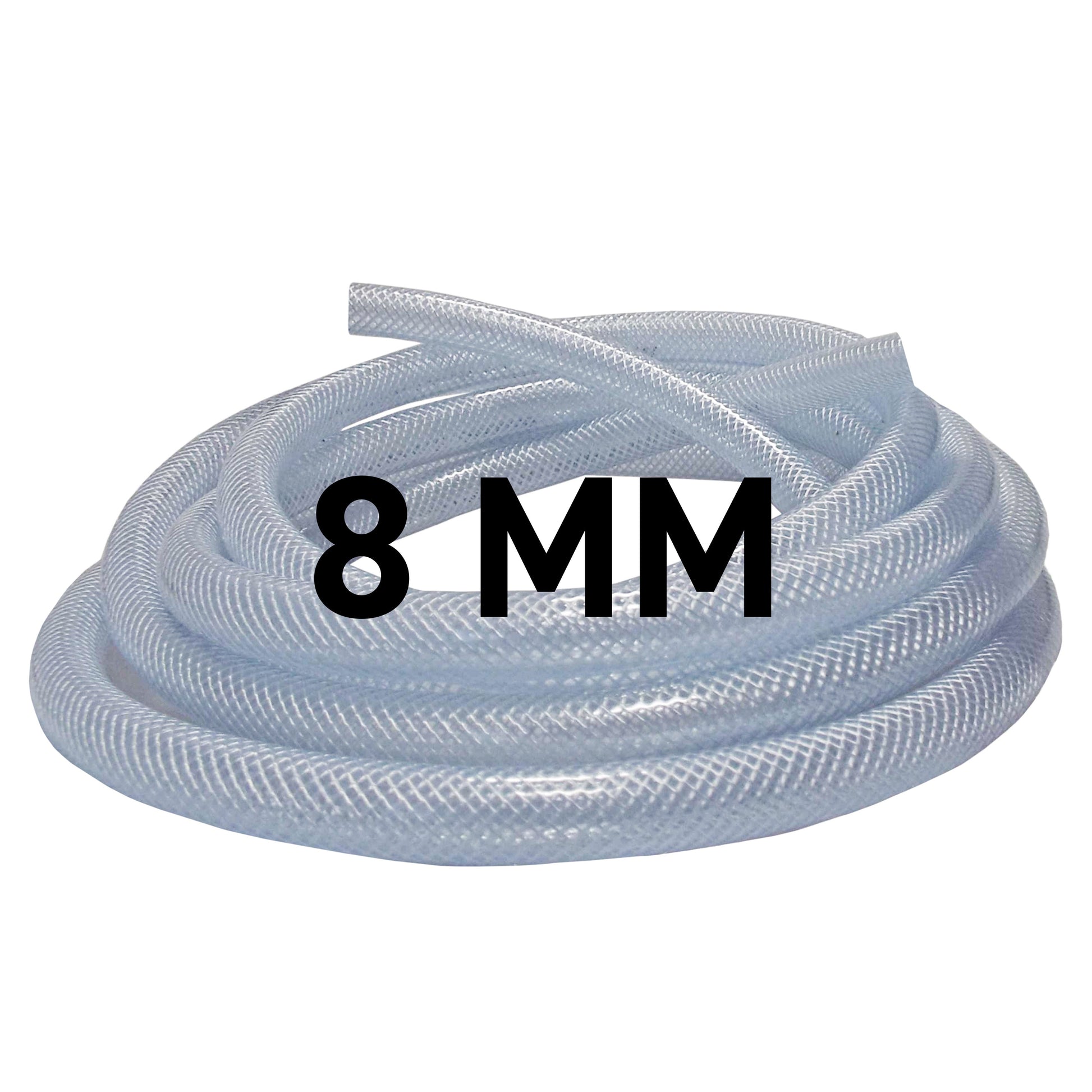 Clear Braided PVC Pipe 8mm*1.6mm - Best4Trade-Retail Tech Hose & Fittings