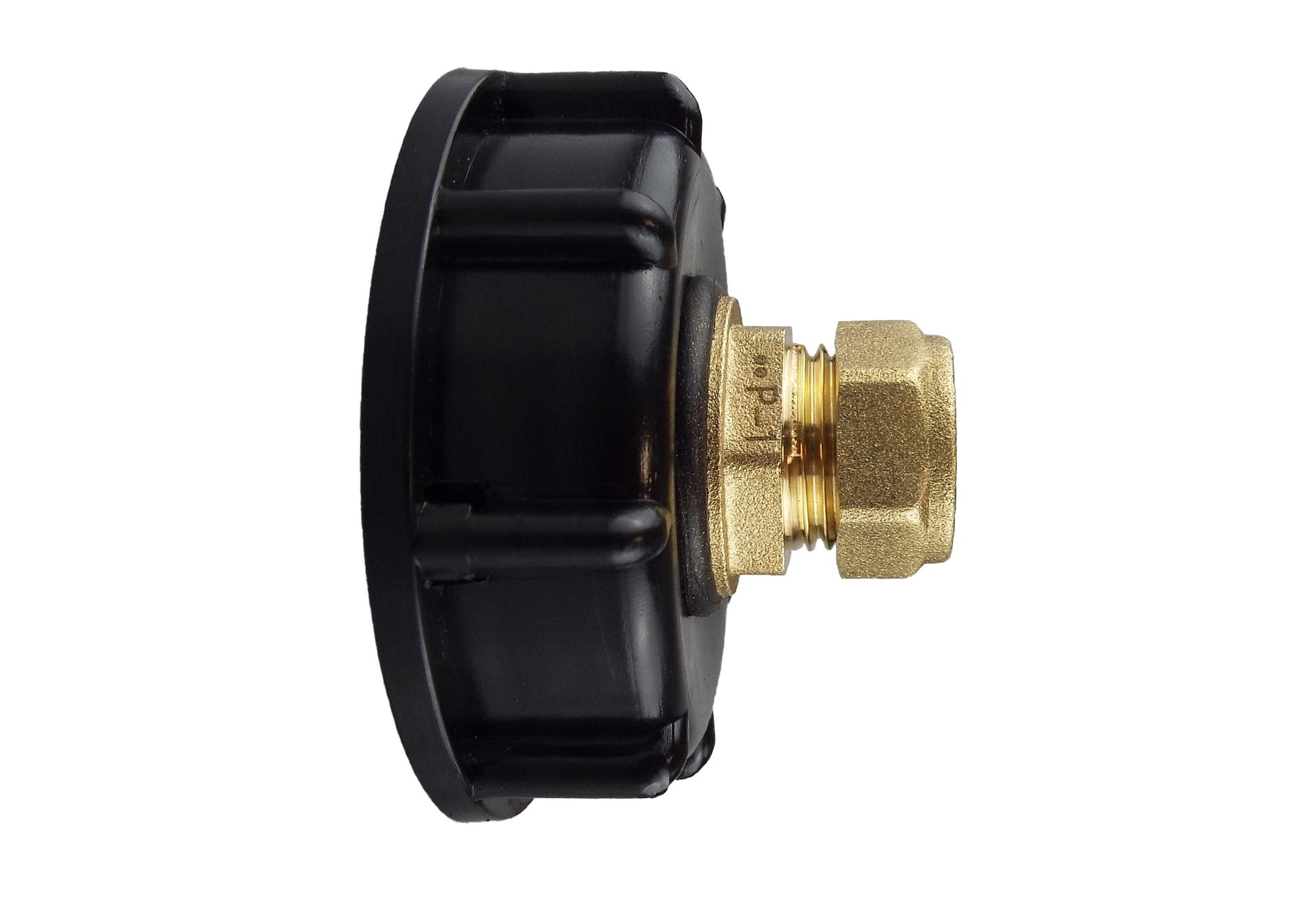 IBC 2” S60X6 Cap with Brass Compression Straight ½” BSP – 15mm - Best4Trade-Retail