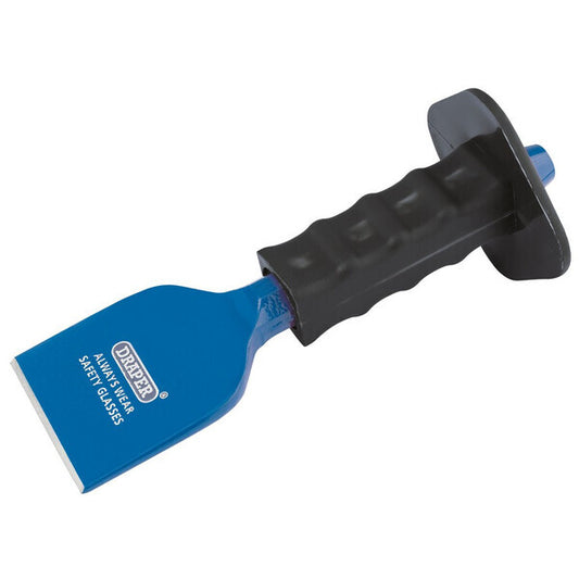 Brick Bolster With Hand Gaurd - All Sizes - Draper Hand Tools