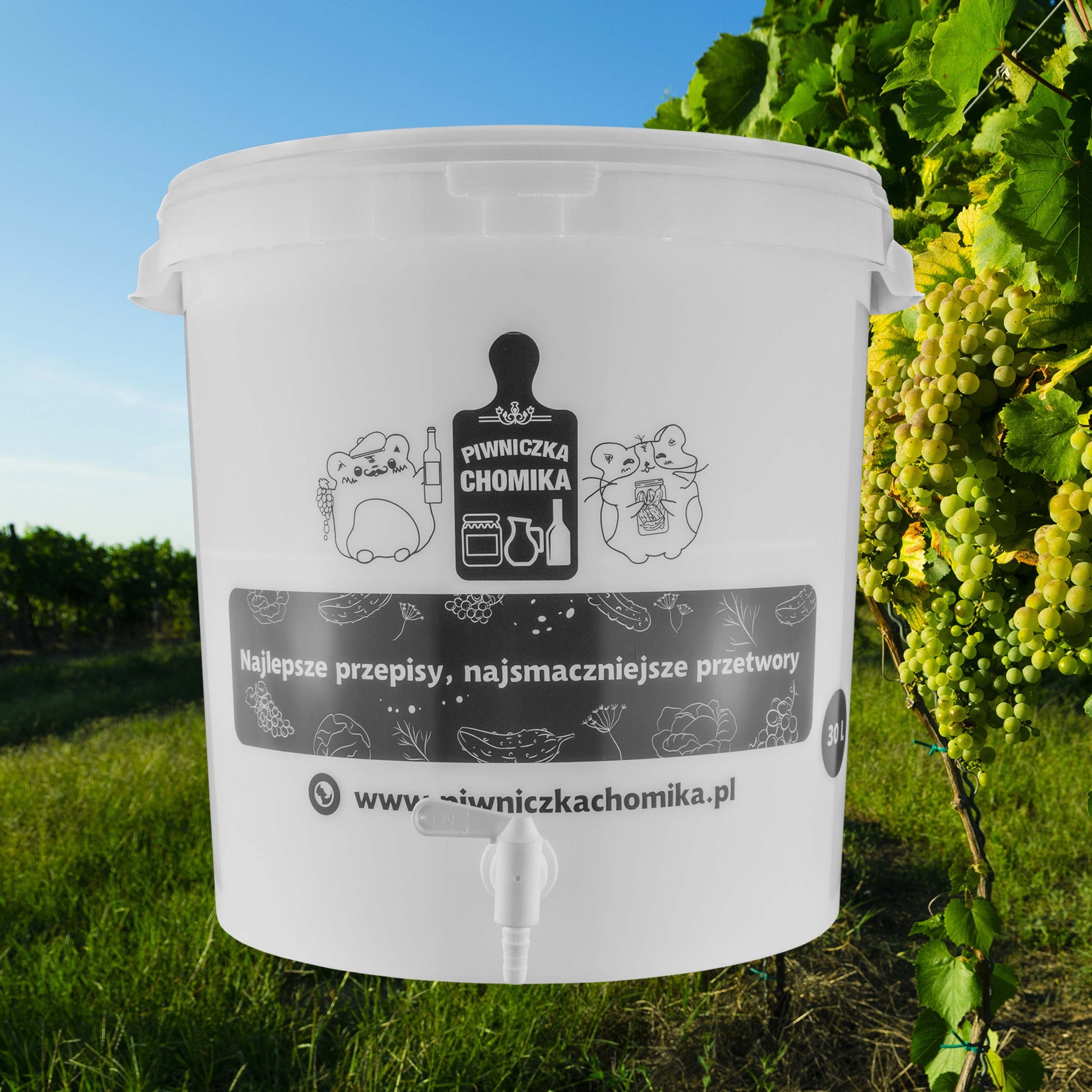 Home Brew Bucket 30L with Tap - Best4Trade-Retail Costwise Home Brewing