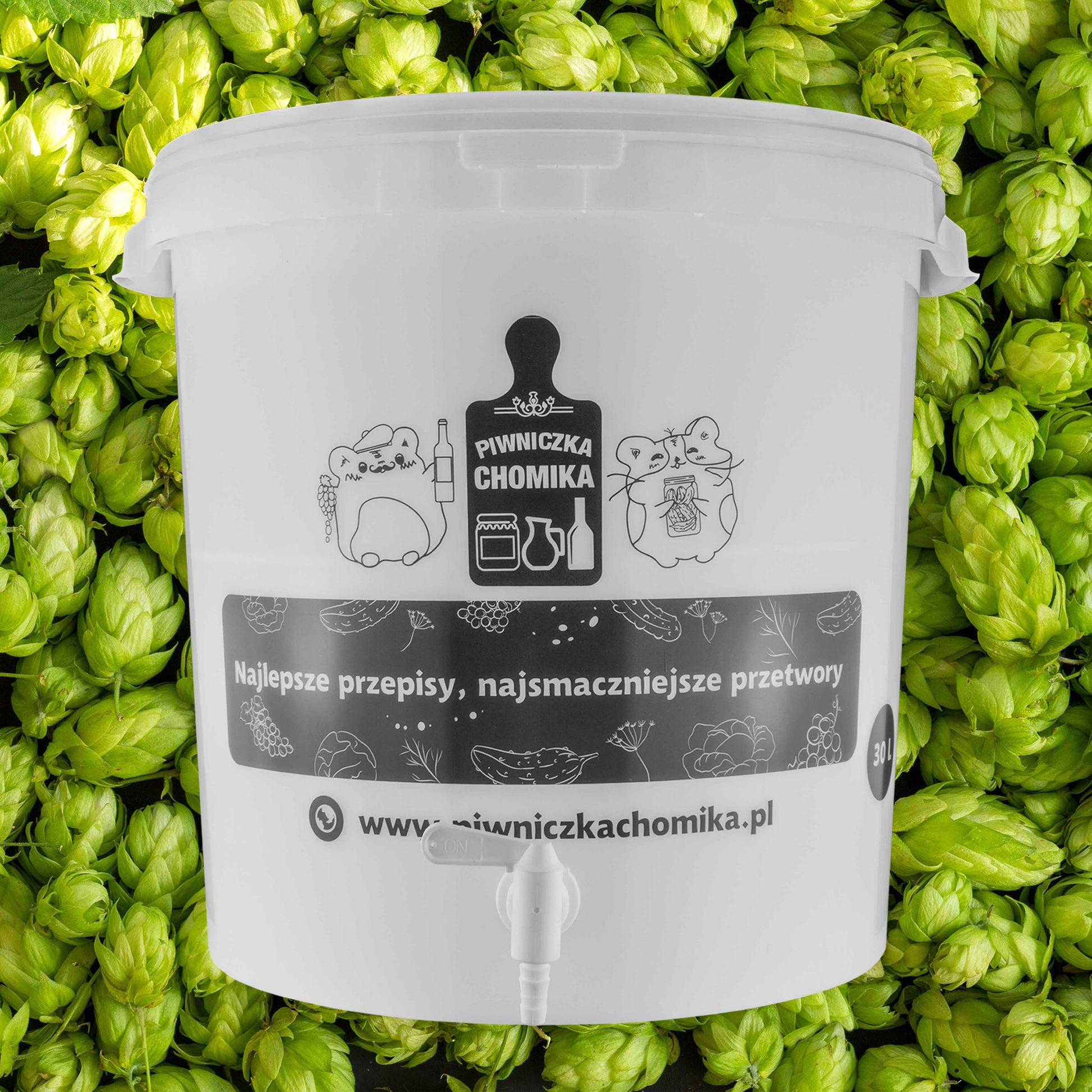 Home Brew Bucket 30L with Tap - Best4Trade-Retail Costwise Home Brewing