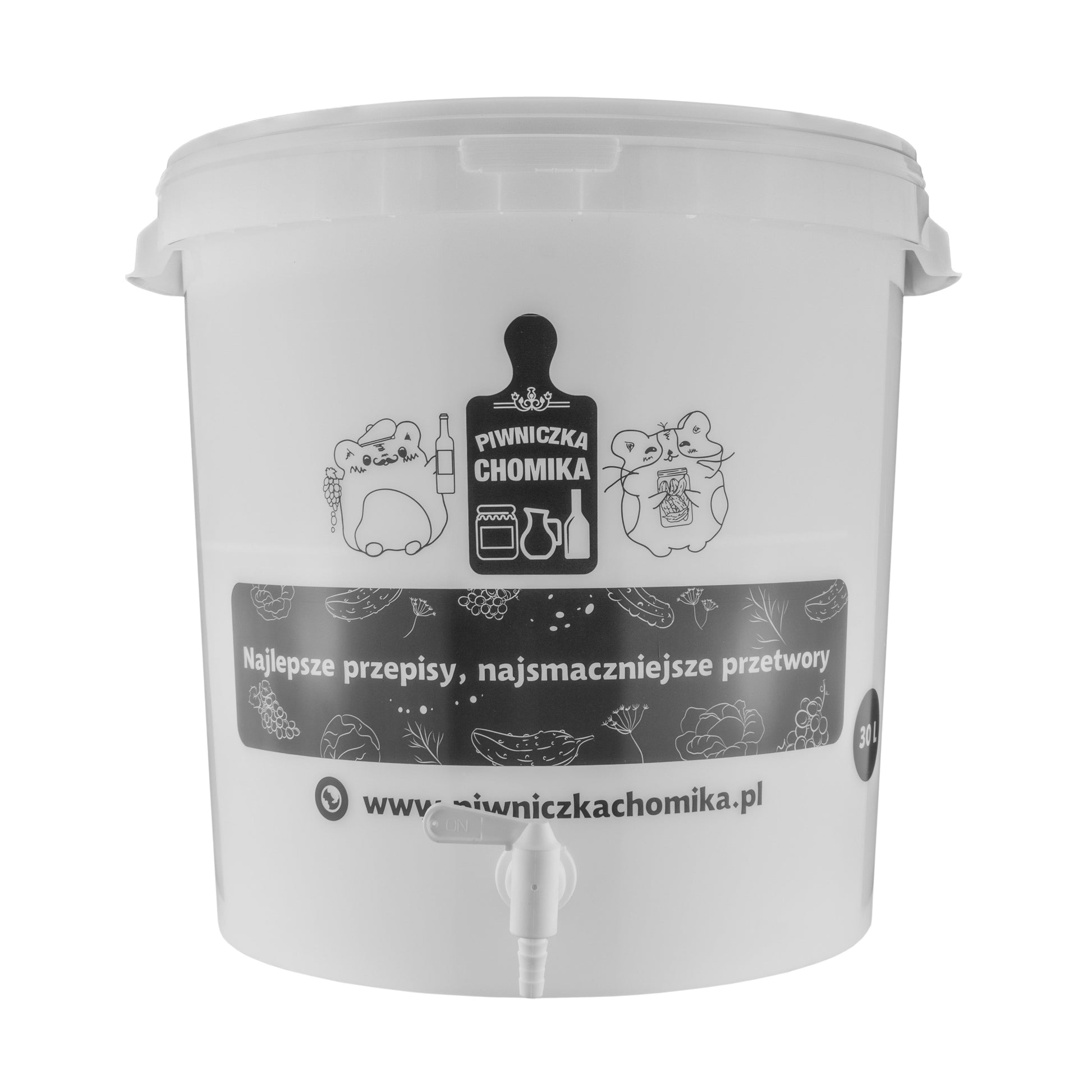 Home Brew Bucket 30L with Tap - Best4Trade-Retail Costwise Home Brewing