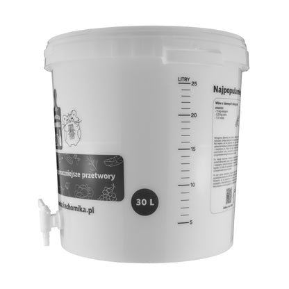 Home Brew Bucket 30L with Tap - Best4Trade-Retail Costwise Home Brewing