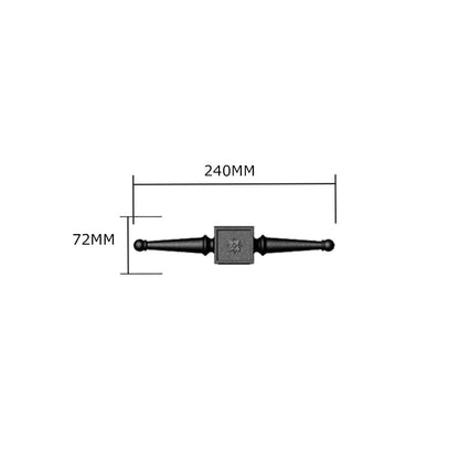 Traditional cross-arm to fit 60mm pole (CA002)
