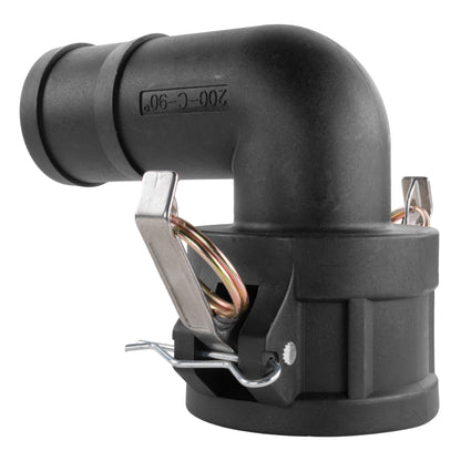 Camlock 90-Degree Female Elbow 2" Barb - Best4Trade-Retail Tech Hose & Fittings