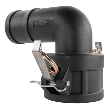Camlock 90-Degree Female Elbow 3" Barb - Best4Trade-Retail Tech Hose & Fittings
