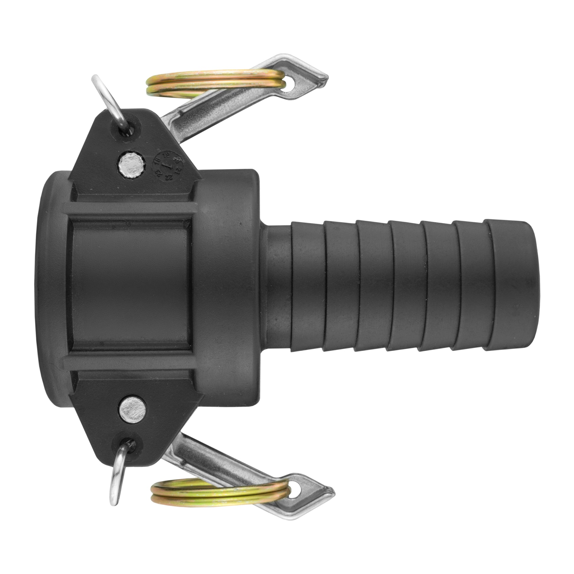 IBC 2” S60X6 Valve with IBC S60X6 - 1” Camlock Fitting and 1” Type C Camlock - Best4Trade-Retail