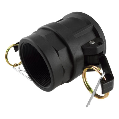 IBC 2” S60X6 Valve with IBC S60X6 - 1” Camlock Fitting 1” Type D Camlock