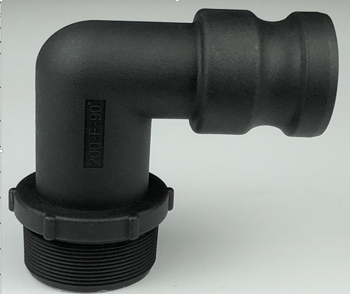Camlock Type F Elbow 2" BSPM - Best4Trade-Retail Tech Hose & Fittings