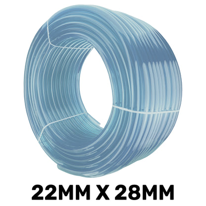 Clear PVC Pipe 22mm*28mm - Best4Trade-Retail Tech Hose & Fittings