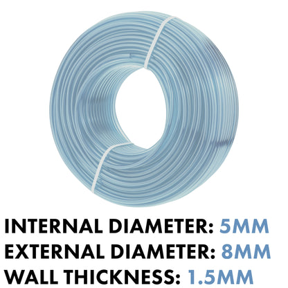 Clear PVC Pipe 5mm*8mm - Best4Trade-Retail Tech Hose & Fittings